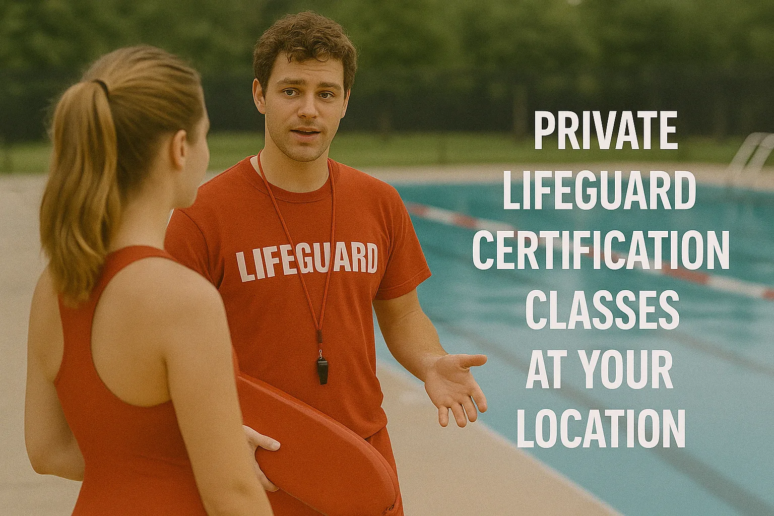 Private Lifeguard Certification Classes at Your Location