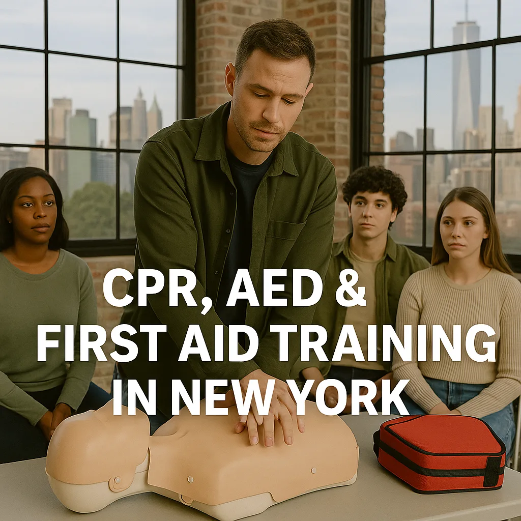 CPR, AED & First Aid Training in New York