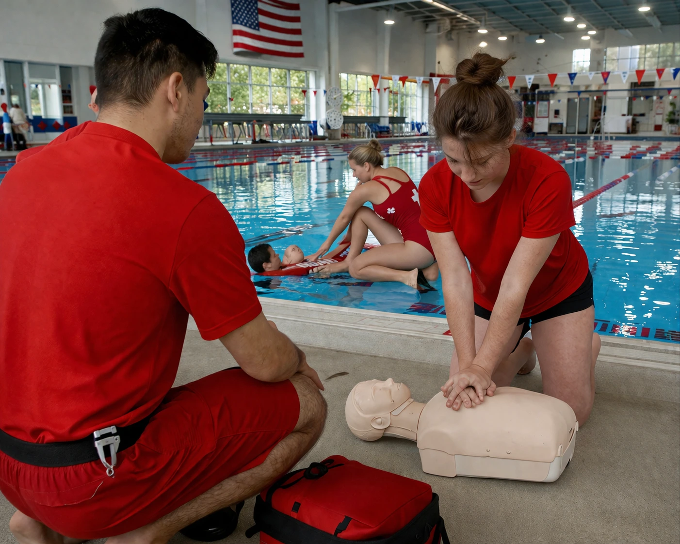 How Long Does Lifeguard Certification Last? Lifeguard certification card being checked for its expiration date, how long does lifeguard certification last